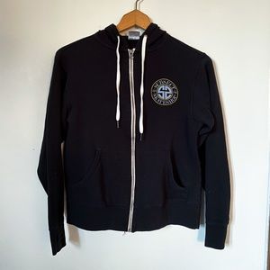 skater zip-up hoodie